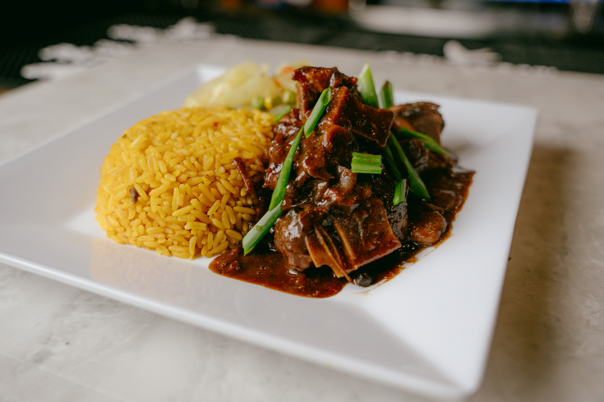 Stewed Oxtail & Rice